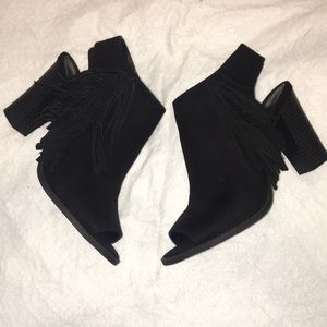 Express tassel booties